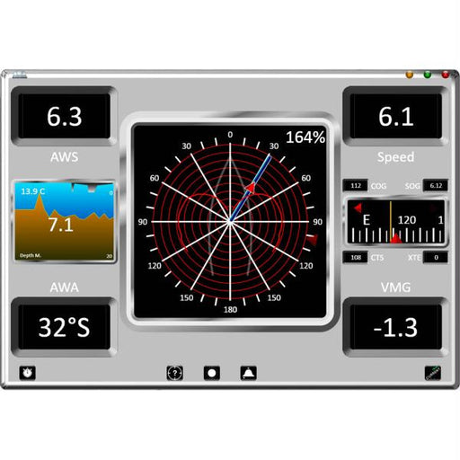 Fugawi Avia Sail Pro Onboard Instrument Software