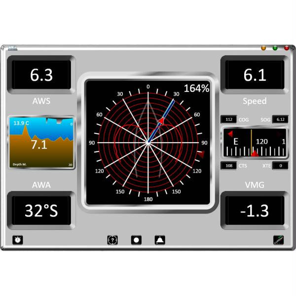 Fugawi Avia Sail Pro Onboard Instrument Software