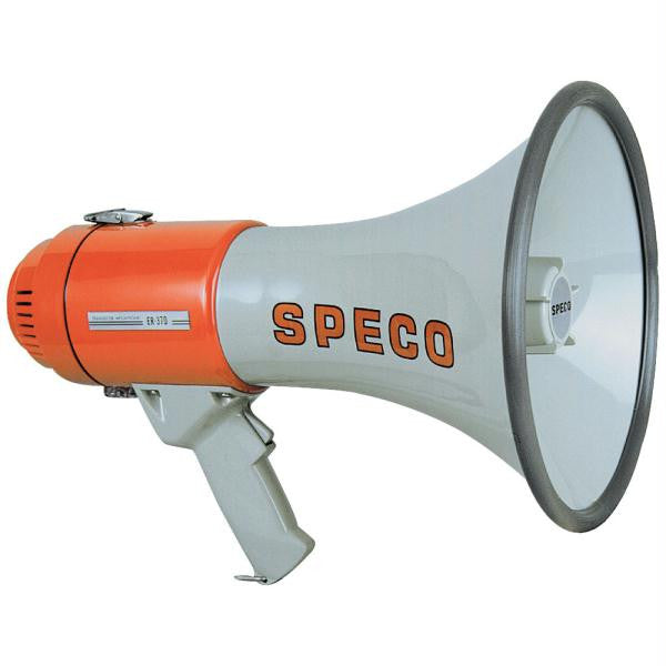 Speco ER370 Deluxe Megaphone w-Siren - 16W