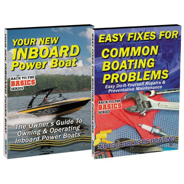 Bennett DVD - Easy Fixes for Common Problems & Inboard Power Boat DVD Set