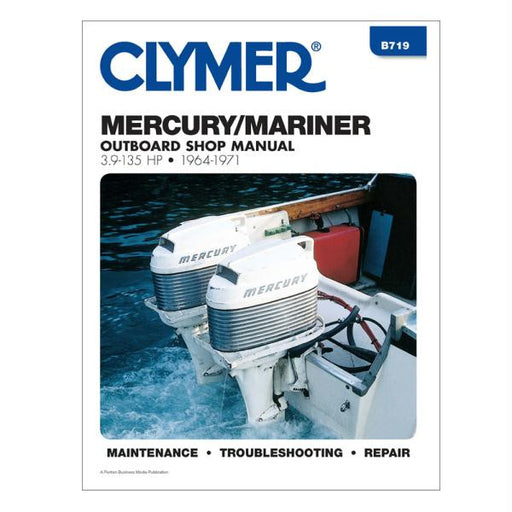 Clymer Mercury 3.9-135 HP Outboards (1964-1971)