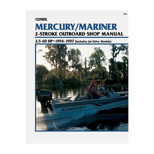 Clymer Mercury-Mariner 2.5-60 HP Two-Stroke Outboards (Includes Jet Drive Models) (1994-1997)