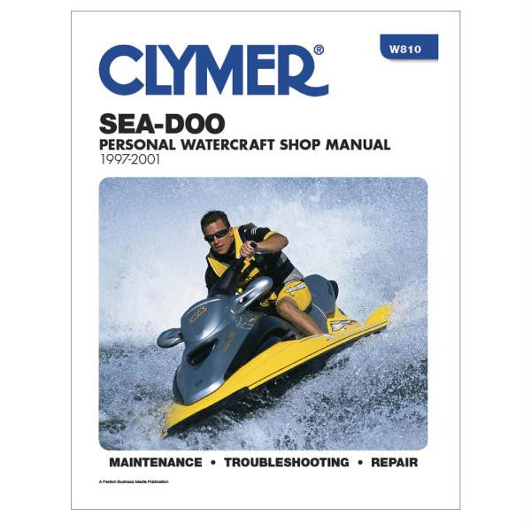 Clymer Sea-Doo Personal Watercraft Shop Manual (1997-2001)