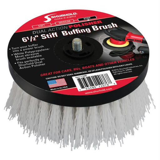 Shurhold 6-&#189;&quot; Stiff Brush f-Dual Action Polisher