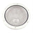 Beckson 6&quot; Clear Center Screw Out Deck Plate - White