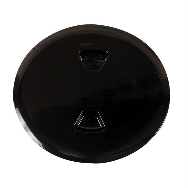 Beckson 5&quot; Twist-Out Deck Plate - Black