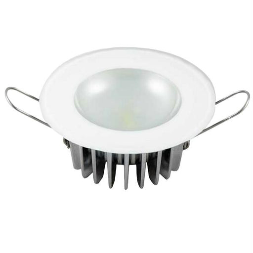 Lumitec Mirage Flush Mount Interior Down Light - 4-Color - Glass Fixture No Bezel - 2.5&quot; Diameter