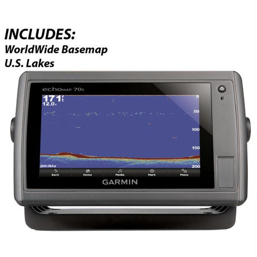 Garmin echoMAP&trade; 70s Chartplotter-Sounder Combo w-TM Transducer w-U.S. Lakes