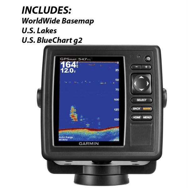 Garmin GPSMAP&reg; 547xs Combo w-TM Transducer