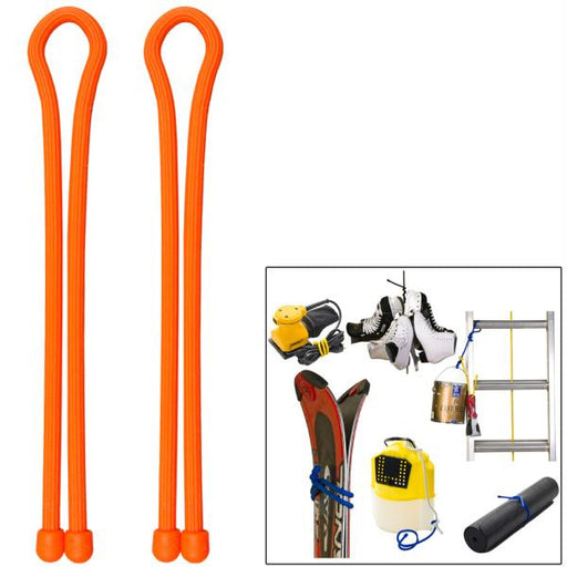 Nite Ize Gear Tie 24&quot; - Bright Orange 2 Pack