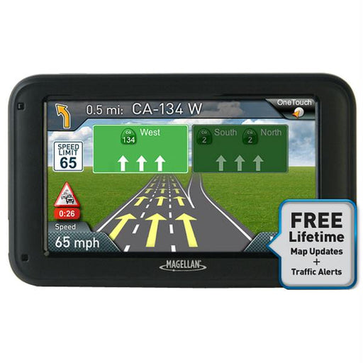 Magellan RoadMate 5255T-LM w-Lifetime Traffic & Lifetime Maps - Back-Up Camera Compatible