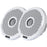 FUSION 4&quot; Round 2-Way IPX65 Marine Speaker - 120W - (Pair) White