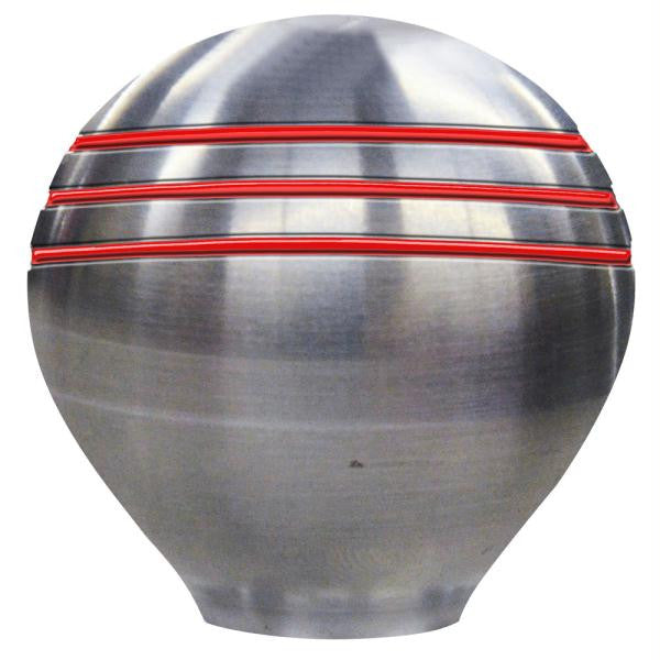 Ongaro Throttle Knob - 1-&#189;&quot; - Red Grooves