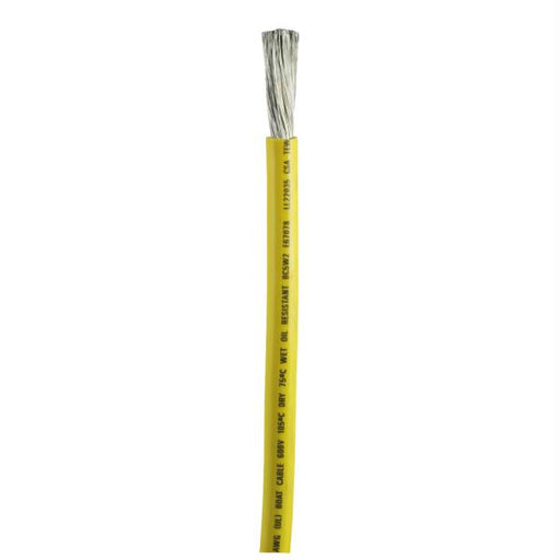 Ancor Yellow 1 AWG Battery Cable - Sold By The Foot