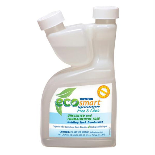 Thetford Eco-Smart Holding Tank Deodorant - Free and Clear Formula - 36 oz.