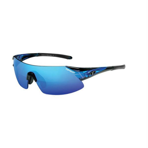 Tifosi Podium XC Golf Interchangeable Sunglasses - Clarion Mirror Collection - Crystal Blue