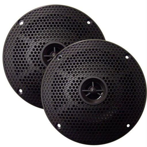 SeaWorthy SEA5582B 5&quot; Round 2-Way Speakers - 75W - Black *Bulk Package*