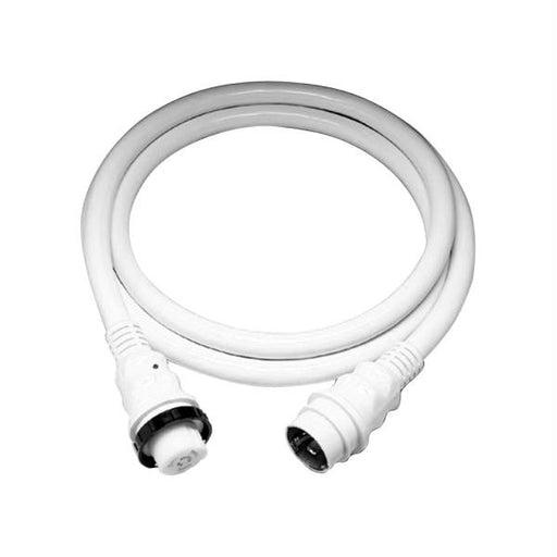 Marinco 50A 125V Shore Power Cable - 50' - White