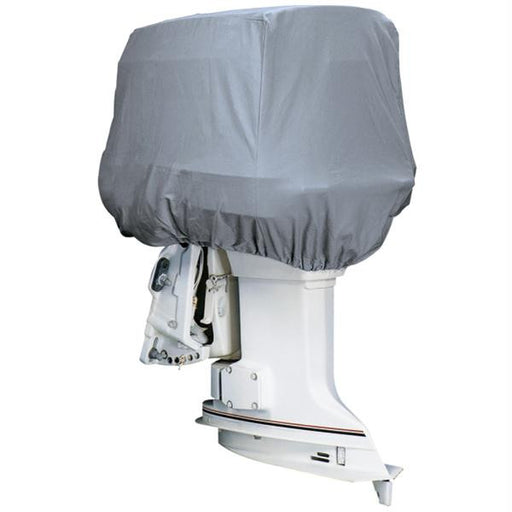 Attwood Silver Coat Polyester Cover f-Outboard Motor Hood 25-50HP