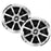 JENSEN MSX60CP 6.5&quot; Coaxial Speakers - Silver-Black - Pair