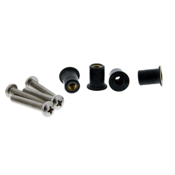 Scotty 133-4 Well Nut Mounting Kit - 4 Pack