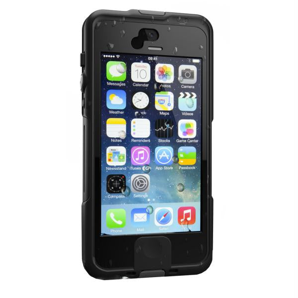 Lifedge Waterproof Case for iPhone 5 & 5s - Basalt (Black)