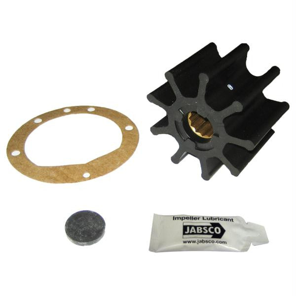 Jabsco Impeller Kit - 9 Blade - Nitrile - 3-3-4&quot; Diameter x 2-1-2&quot; W, 1&quot; Shaft Diameter