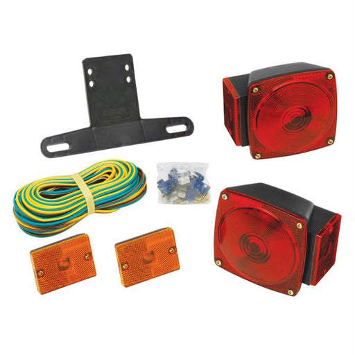 Wesbar Submersible Under 80&quot; Combination Trailer Light Kit w-Sidemarkers