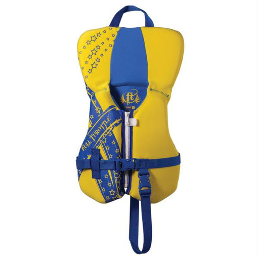 Full Throttle Rapid Dry PFD - Infant to 30lbs - Yellow-Blue