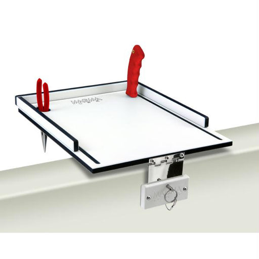 Magma Econo Mate Bait Filet Table - 12&quot; - White-Black