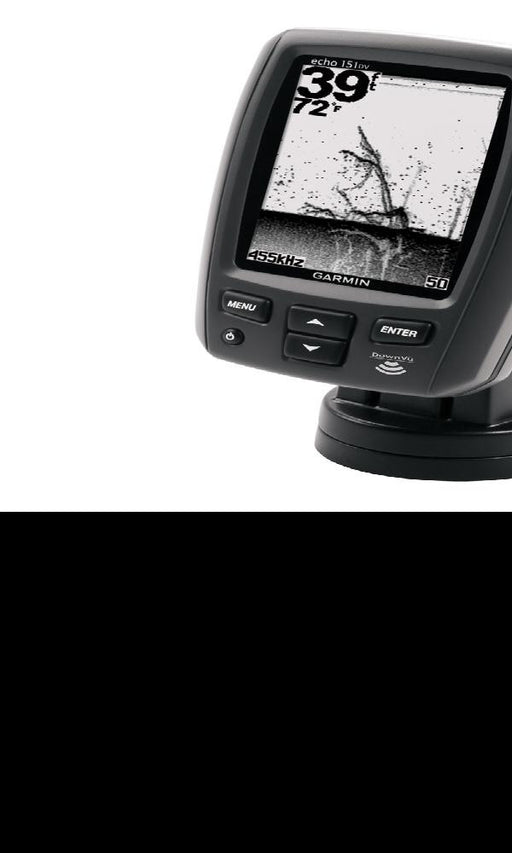 Garmin echo&trade; 151dv Fishfinder w-4-Pin All-in-One 77-200 kHz HD-ID-DownV&#252; Transducer