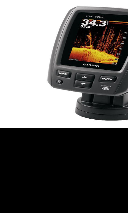 Garmin echo&trade; 301dv Fishfinder w-4-Pin All-in-One 77-200 kHz HD-ID-DownV&#252; Transducer