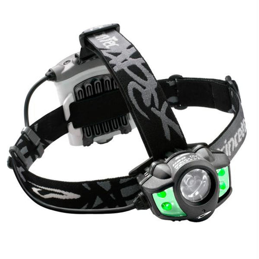 Princeton Tec Apex 275 Lumen LED Headlamp w- Green Leds - Black