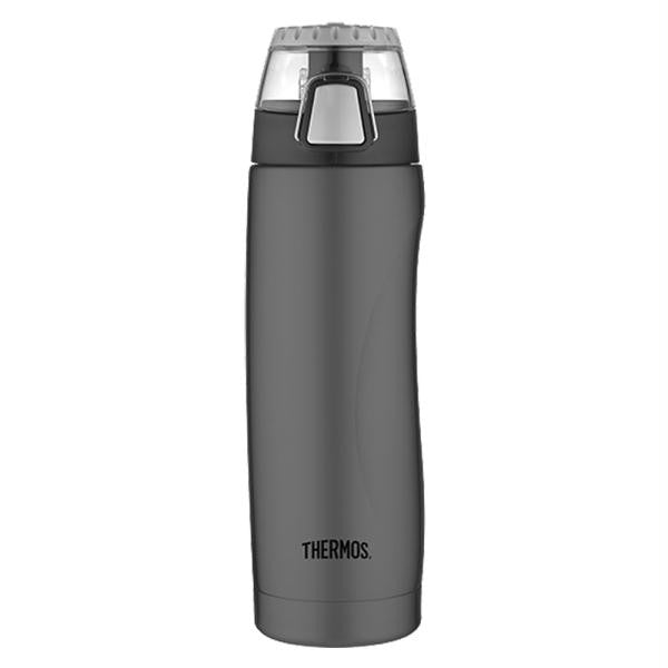 Thermos Vacuum Insulated Hydration Bottle w-Meter - 18 oz. - Charcoal