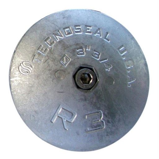 Tecnoseal R3 Rudder Anode - Zinc - 3-3-4&quot; Diameter