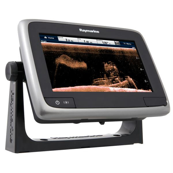 Raymarine a78 Wi-Fi 7&quot; MFD w-CHIRP DownVision&#8482, ClearPulse&#8482 & CPT-100 - Lighthouse Navigation Charts