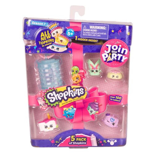 Shopkins Series 7 Mini-Figure 5-Pack                        