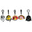 Star Wars Angry Birds Series 1 Backpack Clip Plush Case     