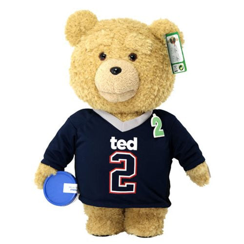 Ted 2 Ted in Jersey 24-Inch R-Rated Talking Teddy Bear      