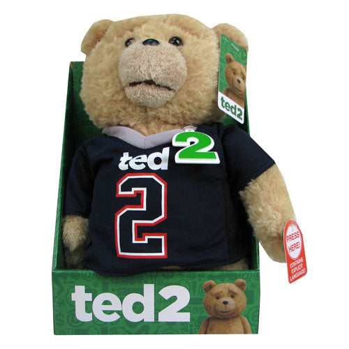 Ted 2 Ted Jersey 11-Inch R-Rated Talking Plush              