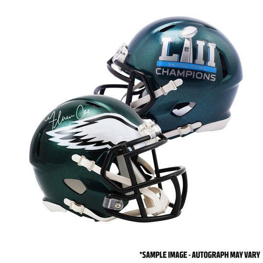 Fletcher Cox Philadelphia Eagles Autographed Riddell Speed Super Bowl LII Champions Mini Helmet (Fanatics Authentic)