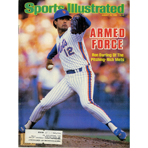 Ron Darling 8/25/86 Sports Illustrated Magazine