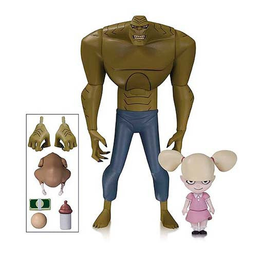 Batman Animated Adventures Killer Croc & Baby Doll Figures  