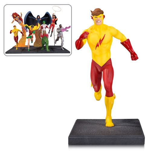 The New Teen Titans Kid Flash Multi-Part Statue             