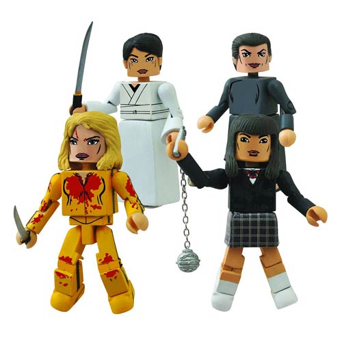 Kill Bill Minimates House of Blue Leaves Mini-Figure Box Set