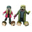 Jay and Silent Bob Zombie Minimates 2-Pack                  