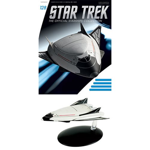 Star Trek Starships X-33 Vehicle with Collector Mag. #128   