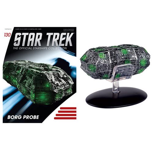 Star Trek Starships Borg Probe Vehicle with Magazine #130   