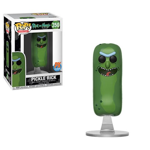 Rick and Morty Pickle Rick No Limbs Pop! Vinyl Figure - PX  