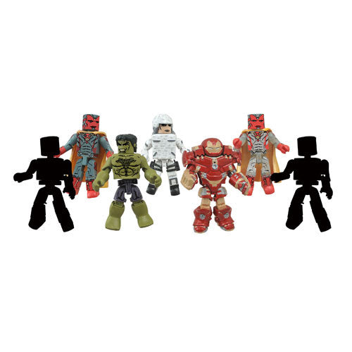 Marvel Minimates Series 63 Avengers Age Ultron Rev. 1 Case  